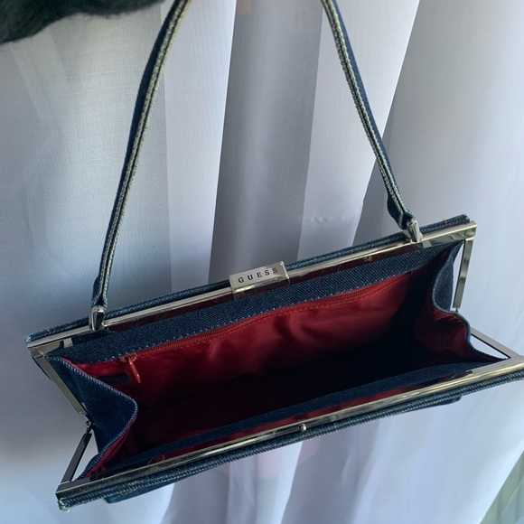 GUESS Y2K Denim Mini Shoulder Bag - Picture 5 of 5